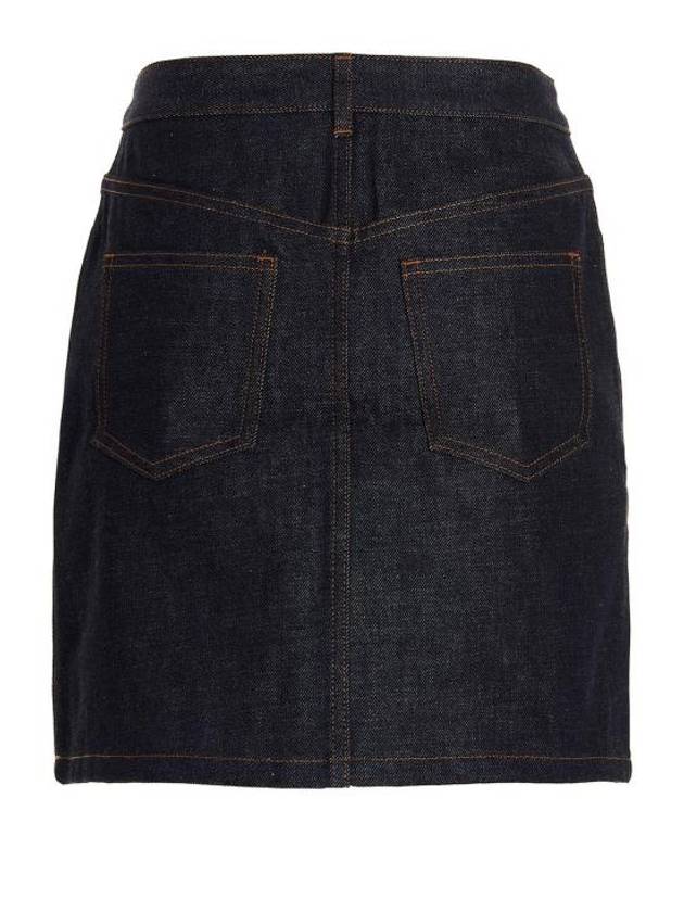 Women's Jupe Standard Denim H-Line Skirt - A.P.C. - BALAAN 3