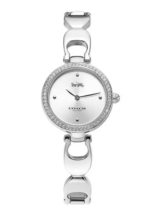 Park Crystal Quartz Watch Silver - COACH - BALAAN 5