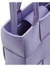 Small Cassette Tote Bag Purple - BOTTEGA VENETA - BALAAN 10