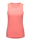 Women's Selun FL Tank Sleeveless Pink - MAMMUT - BALAAN 2