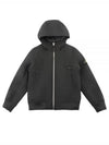 Kids Wappen Patch Zip-Up Jacket Black - STONE ISLAND - BALAAN 2