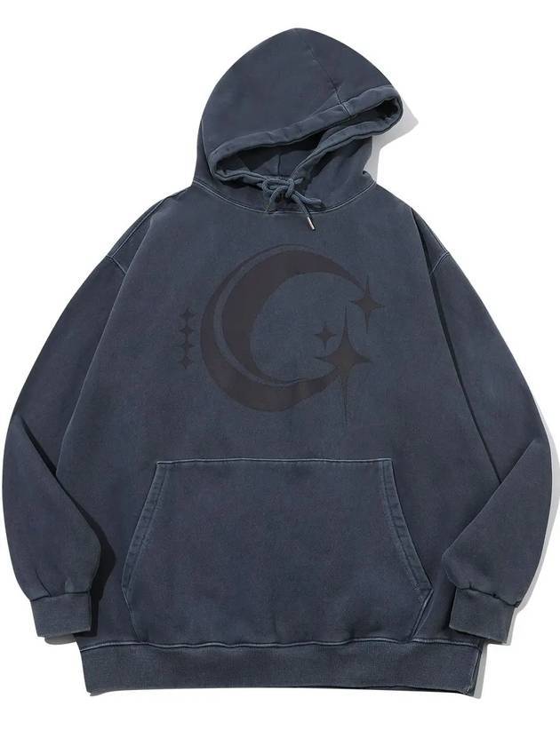 C Logo Star Pigment Hooded Top Dark Blue - CPGN STUDIO - BALAAN 1