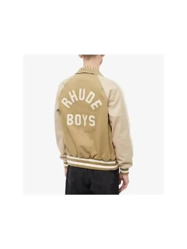 Back logo patch collar bomber jacket RHPS23JA06829269 0269 - RHUDE - BALAAN 3