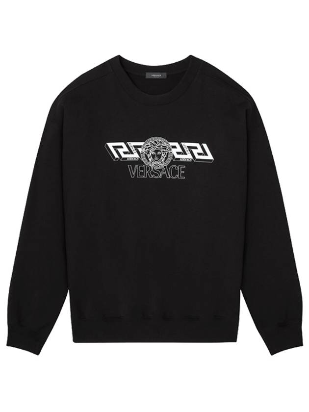 Medusa Logo Sweatshirt Black - VERSACE - BALAAN 2