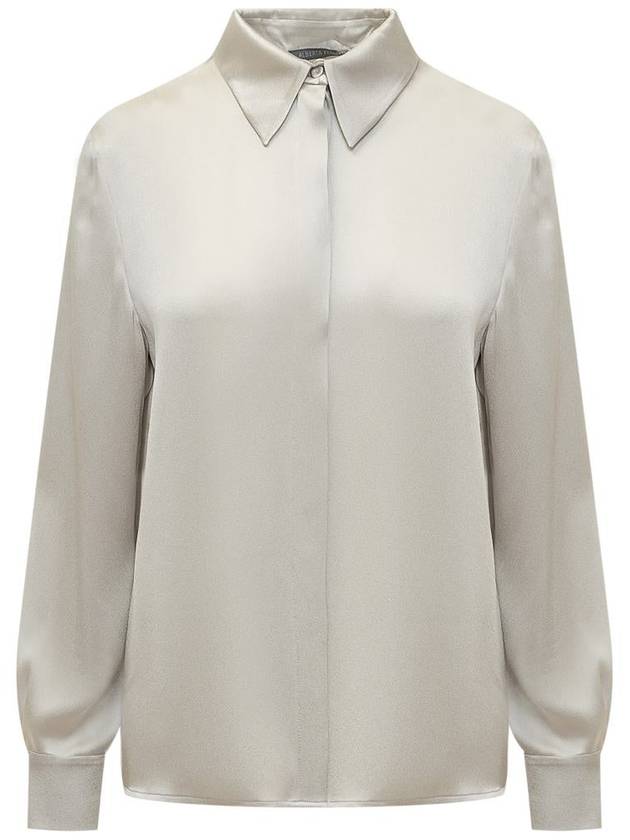 Alberta Ferretti Satin Shirt - ALBERTA FERRETTI - BALAAN 2