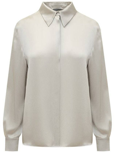 Alberta Ferretti Satin Shirt - ALBERTA FERRETTI - BALAAN 2