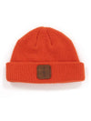 Others Men's Wool Knit Beanie Orange - IOEDLE - BALAAN 1