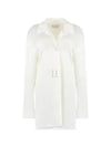 Satin Shirt Ivory - OFF WHITE - BALAAN 2