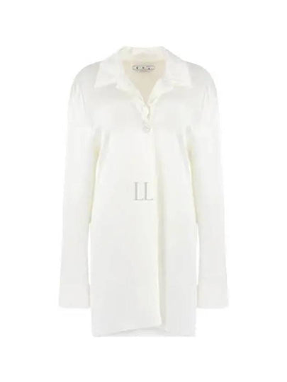 Satin Shirt Ivory - OFF WHITE - BALAAN 2