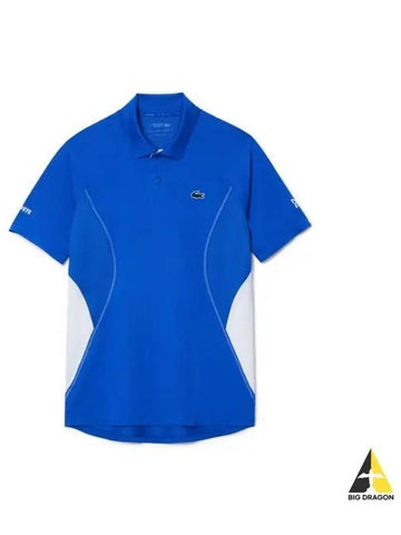 Novak partial mesh short sleeve polo DH731154GIXW - LACOSTE - BALAAN 1