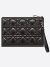 Caro Daily Pouch Black - DIOR - BALAAN 4