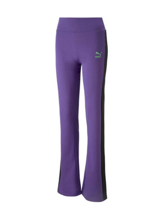 x Dua Lipa T7 Track Pants Purple - PUMA - BALAAN 1