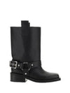 Shaft Boots Middle Boots Black - GANNI - BALAAN 2