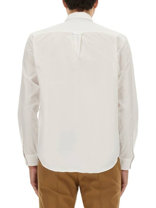 Maison Kitsuné Fox Patch Shirt - MAISON KITSUNE - BALAAN 3