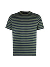 Emilien Short Sleeve T-Shirt Green - A.P.C. - BALAAN 1