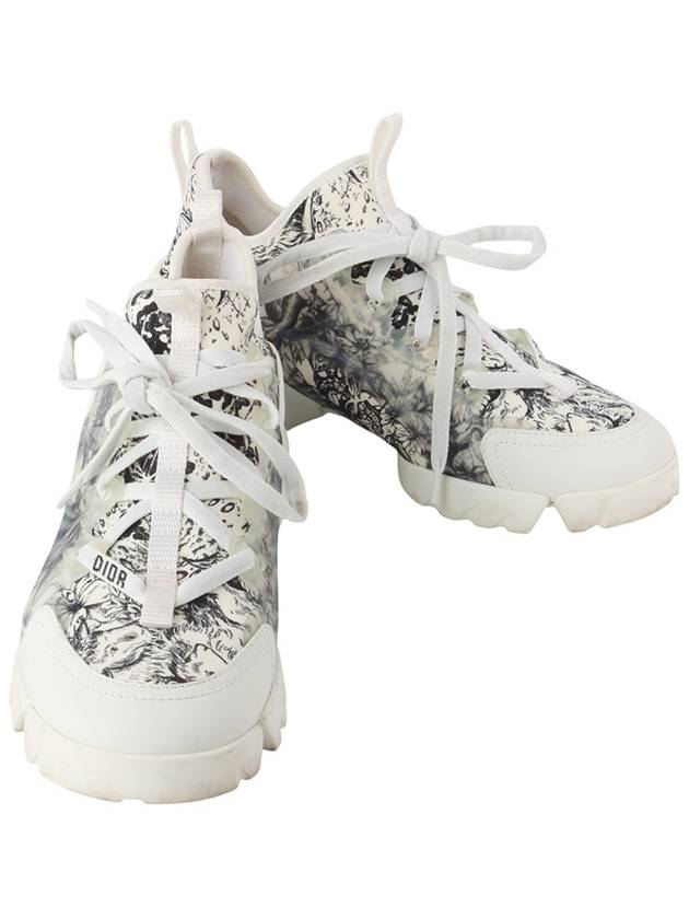 KCK302ZPN D Connect Zodiac Print Sneakers 35 1 2 Size Department Store Invoice 34258 5 - DIOR - BALAAN 1