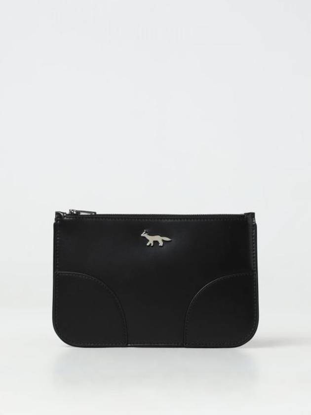 Wallet MW05341LC0044 P199 Black - MAISON KITSUNE - BALAAN 1