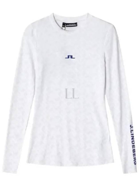 GWJT08474 A036 Tekla Crew Neck Golfwomen's Long Sleeve T-Shirt - J.LINDEBERG - BALAAN 2