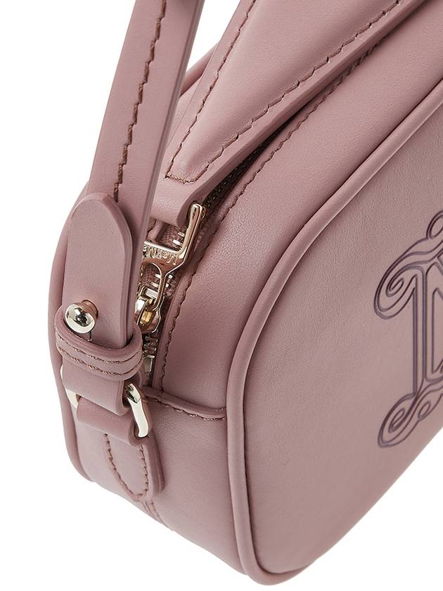 Elsa M Logo Leather Cross Bag Pink - MAX MARA - BALAAN 10