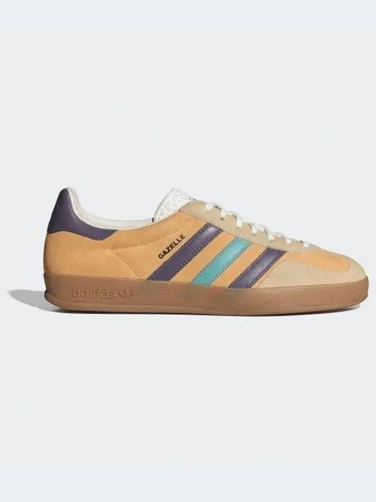 Gazelle Indoor Suede Low Top Sneakers Glow Orange - ADIDAS - BALAAN 2