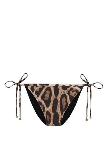 Leopard Print Bikini Briefs O2A01JONO11 - DOLCE&GABBANA - BALAAN 1