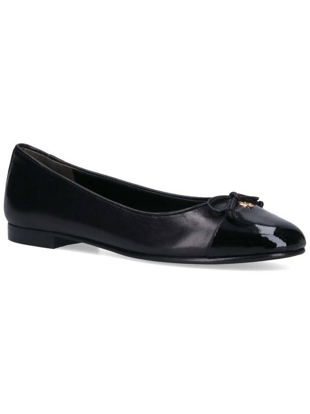 Cap Toe Ballet Flats Black - TORY BURCH - BALAAN 3