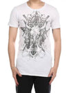 Buffalo Pearl Printing Short Sleeve T-Shirt S2HJ601I808 - BALMAIN - BALAAN 3