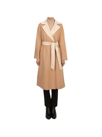 Cles Single Coat Beige - MAX MARA - BALAAN 1