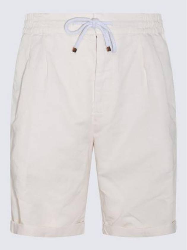 Short Pants M291DU0020C5797 BEIGE - BRUNELLO CUCINELLI - BALAAN 1