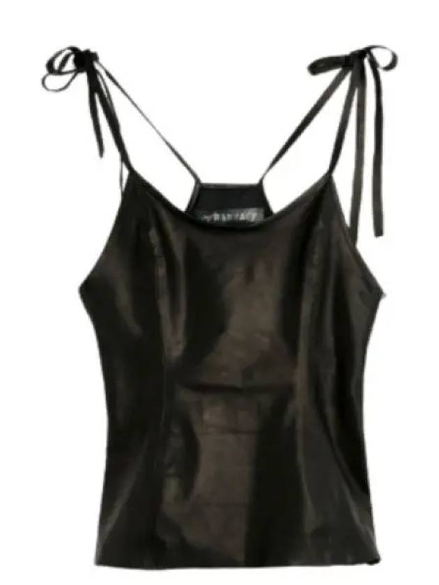 String Leather Sleeveless Black - OUR LEGACY - BALAAN 2