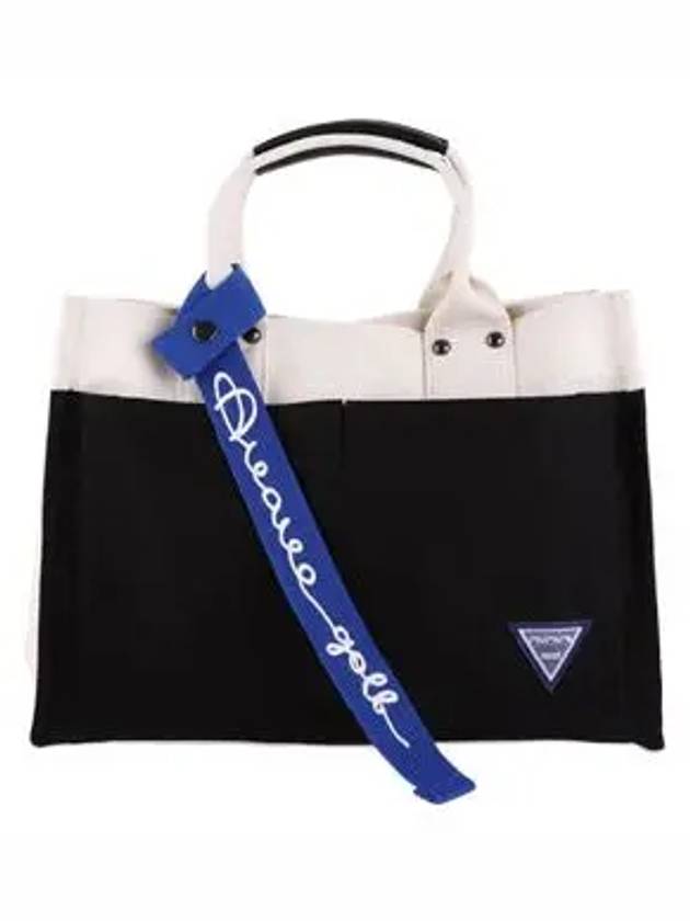 Golf tennis two-tone color tote bag pouch black - AVAVE - BALAAN 3