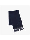 PC0455 411 Pony Reversible Fringe Muffler - POLO RALPH LAUREN - BALAAN 3