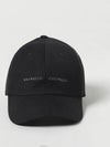 Embroidered Logo Cotton Ball Cap Black - BRUNELLO CUCINELLI - BALAAN 3