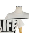 Life Logo Short Sleeve T-Shirt White - MONCLER - BALAAN.