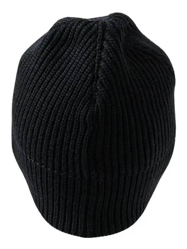 Logo Wool Beanie Black - MONCLER - BALAAN 5