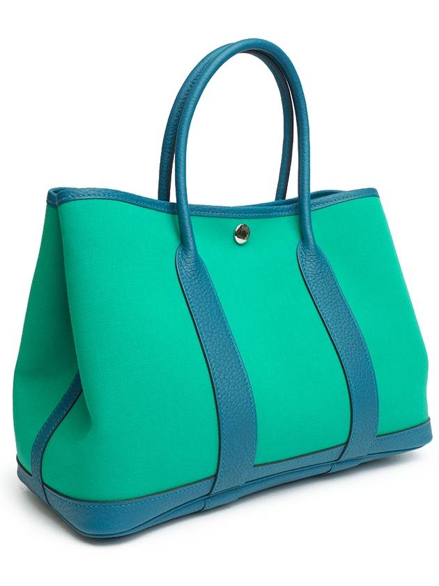 Garden Party 30 Tote Bag Green - HERMES - BALAAN 4