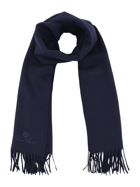 Grande Unita Cashmere Scarf Navy - LORO PIANA - BALAAN 2