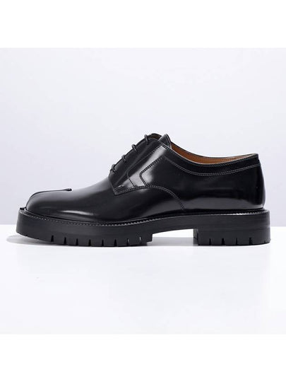 Tabi Lace Up Derby Black - MAISON MARGIELA - BALAAN 2