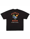 Human Made Duck Logo Graphic T Shirt 1 Black HM28TE002 - HUMAN MADE - BALAAN 1