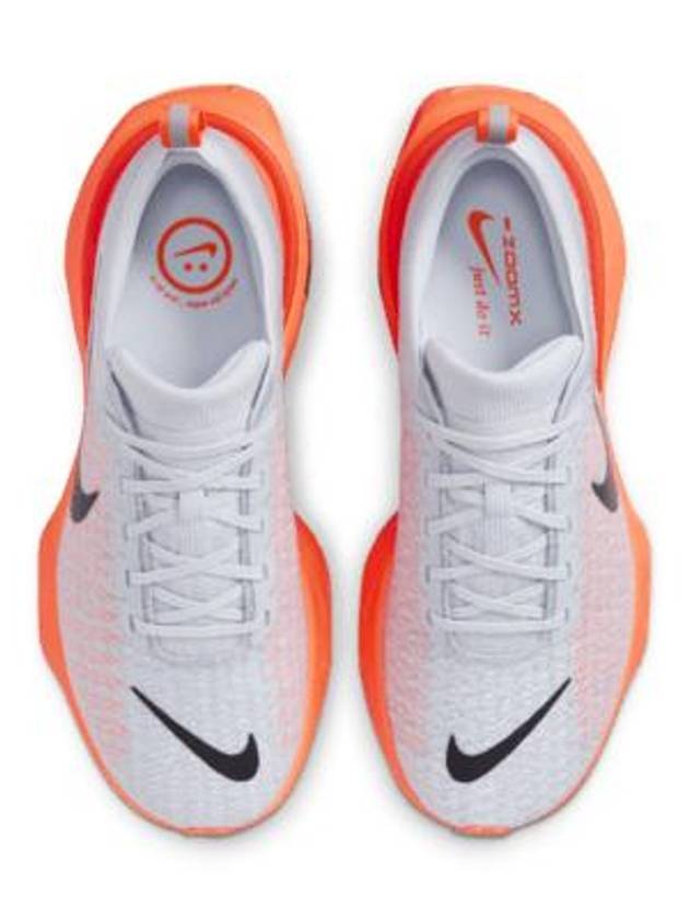 Zoom X Invincible 3 Road Running Low Top Sneakers White Orange - NIKE - BALAAN 4