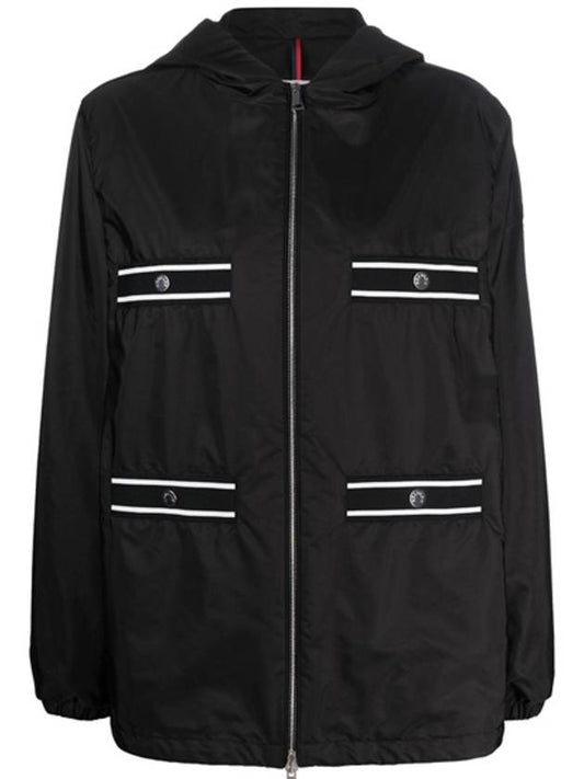 Chatel Hooded Jacket Black - MONCLER - BALAAN 2