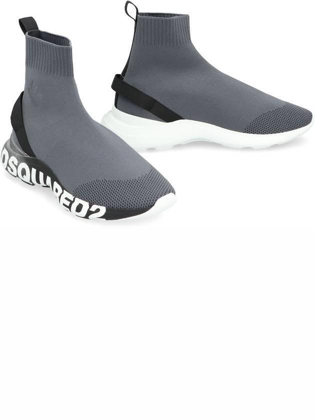 Sneakers SNM031059206736 2122 GRAY - DSQUARED2 - BALAAN 4