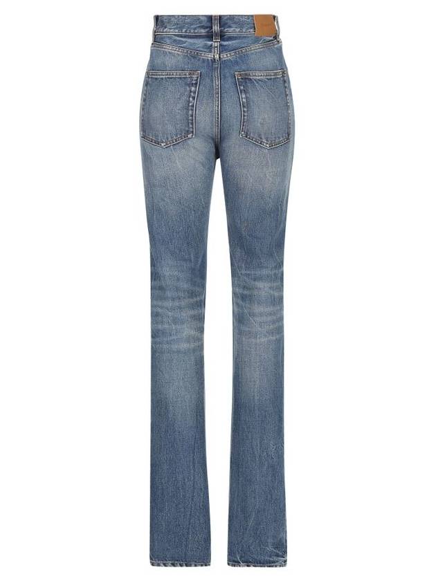 90's Slim Jeans Blue Denim - SAINT LAURENT - BALAAN 3