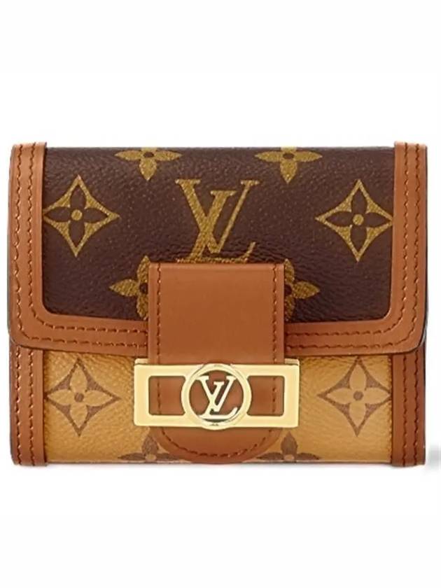 Monogram Dauphine Compact Half Wallet Brown - LOUIS VUITTON - BALAAN 2