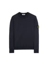 Wappen Patch Garment Dyed Sweatshirt Navy - STONE ISLAND - BALAAN 2