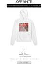 Caravaggio arrow print hood - OFF WHITE - BALAAN 3