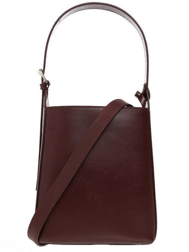 Sock Virginie Strap Small Tote Bag Burgundy - A.P.C. - BALAAN 1