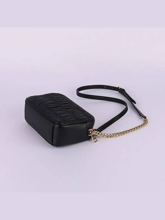 Nappa Gaufre Chain Shoulder Bag Black - PRADA - BALAAN 5