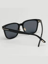 Sunglasses TF1136K 01A Asian fit black square horn rim - TOM FORD - BALAAN 3