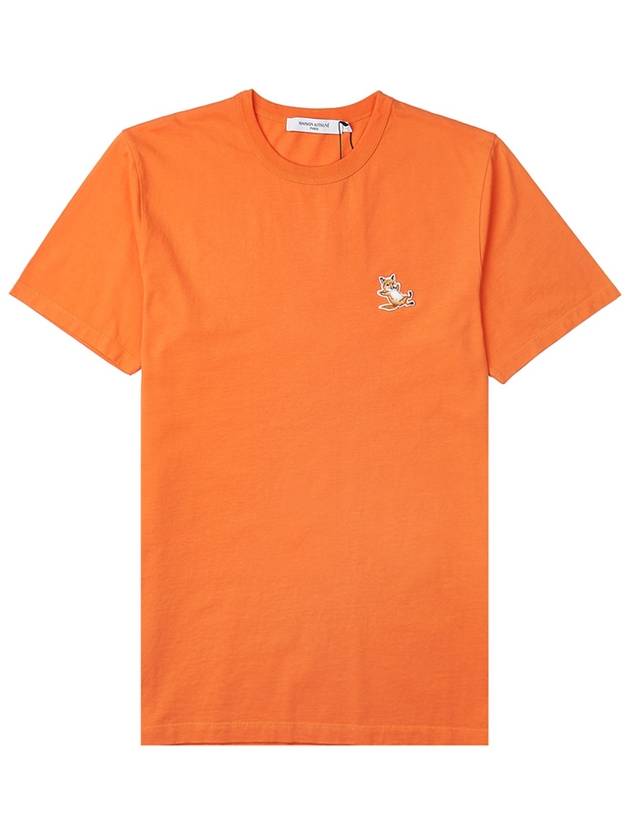 Maison Kitsune Men's Chillex Fox Patch TShirt GU00154KJ0010 NO - MAISON KITSUNE - BALAAN 9